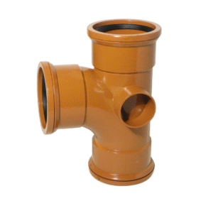 110mm x 90° PVC Tee